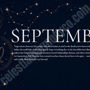 Free September 2026 Astrology Calendar