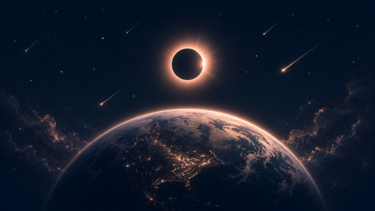 August 12 celestial events night sky over Earth